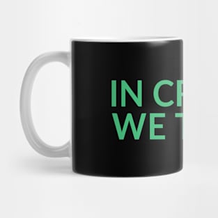 In Crypto We Trust, Bitcoin Investor Mug